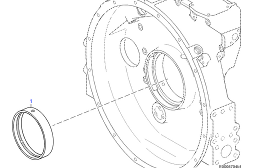MTU Bearing, Outboard Support 5350330130