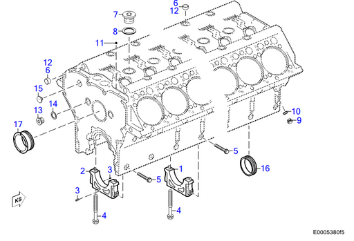 5410100023 MTU Main Bearing
