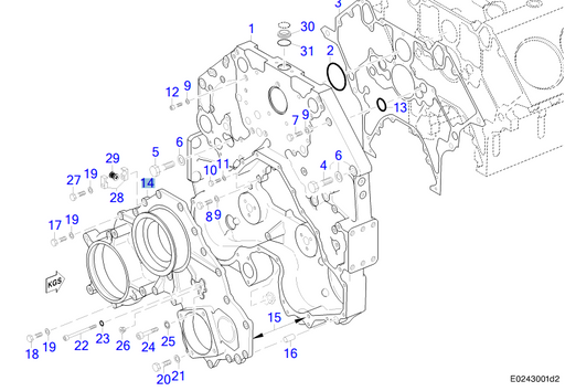 MTU Cover 5360100617