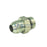 8M0505 Hexagonal Plated Steel Straight Adapter