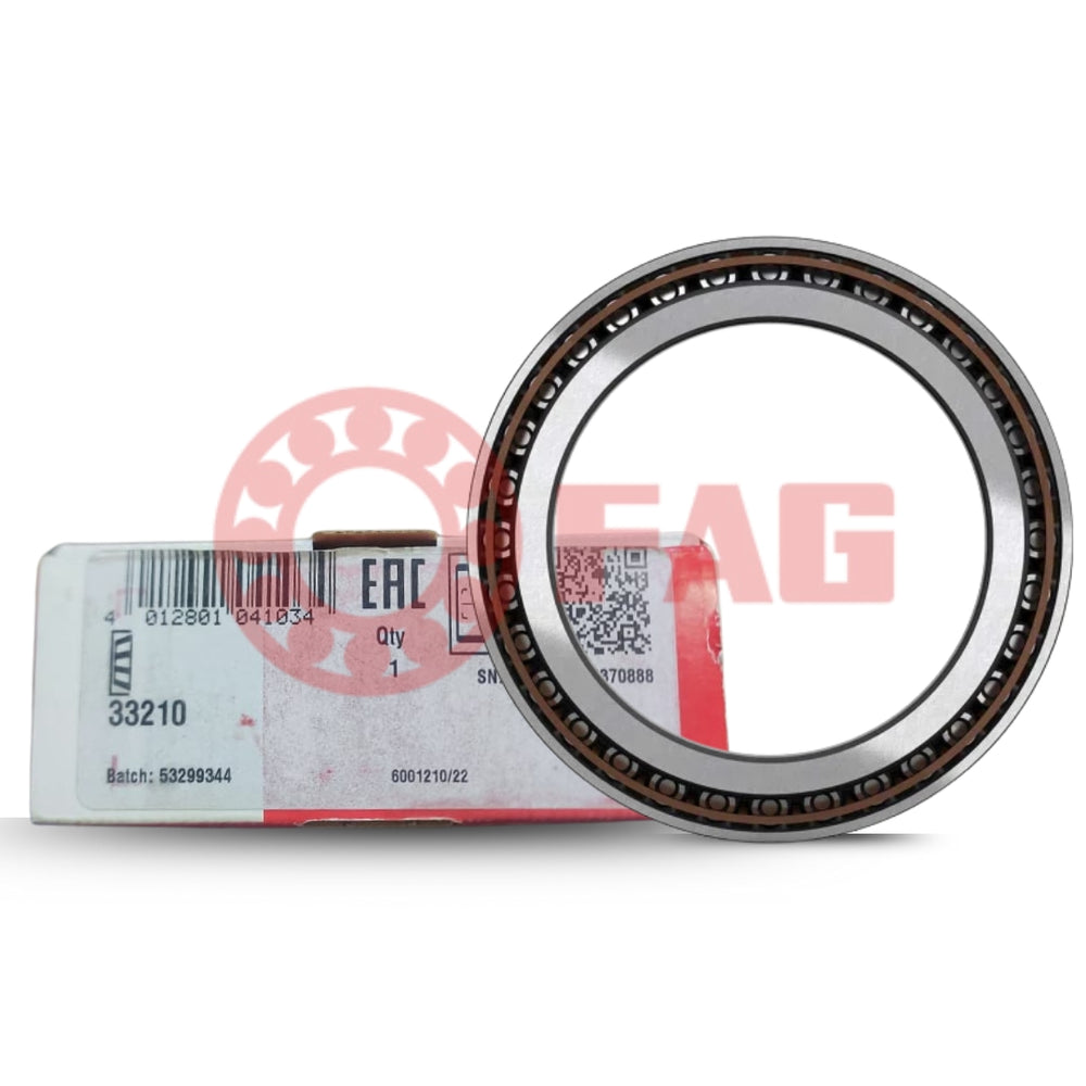 FAG 33210 50mm I.D Taper Roller Bearing, 90mm O.D