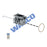 WABCO ABS Relay Valve (Air Portion Only) for for Volvo, Mack, and Freightliner, 4008506020