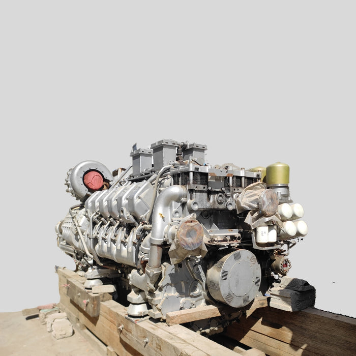 MTU ENGINE DIESELMOTOR USED 12V 4000 / MTU 12V400           MOTOR NO: 526 100 303          CONSTRUCTION YEAR: 1999          PERFORMANCE: 1320 kW        SPEED: 1800 1/min