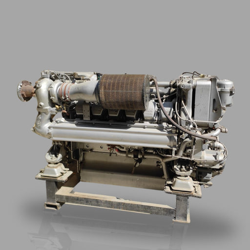 MTU DIESEL ENGINE USED 12V 2000 / MTU 12V2000    ENGINE NO: 535 105 056         YEAR OF MANUFACTURE: 2005       MASS: 2690 kg     POWER: 600 kW     SPEEP: 1800 rpm