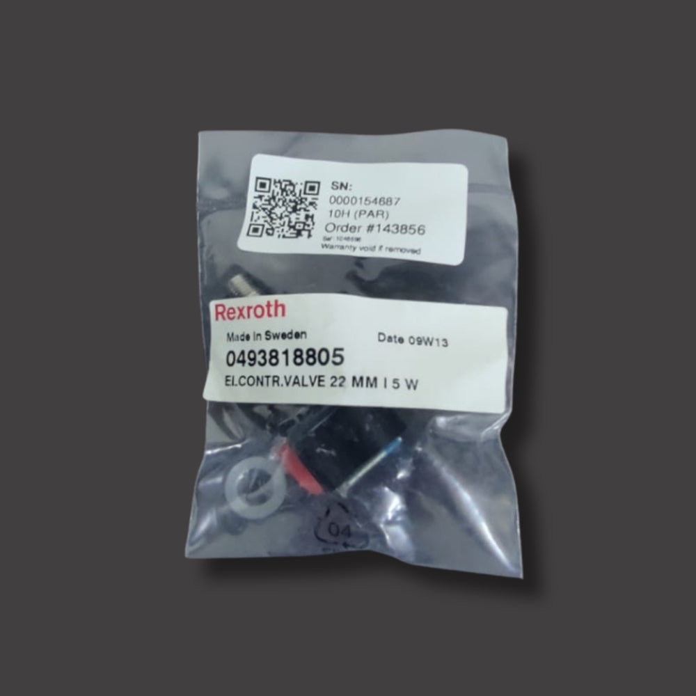0493818805 REXROTH EI.CONTR.VALVE 22 MM I 5 W
