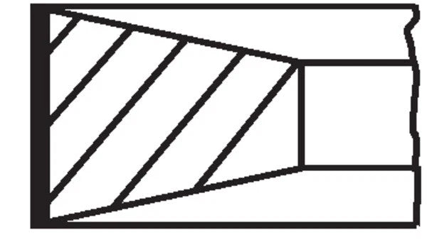 4710300724 MAHLE PISTON RING KIT 001 RS 00174 0V0