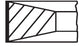 4710300724 MAHLE PISTON RING KIT 001 RS 00174 0V0