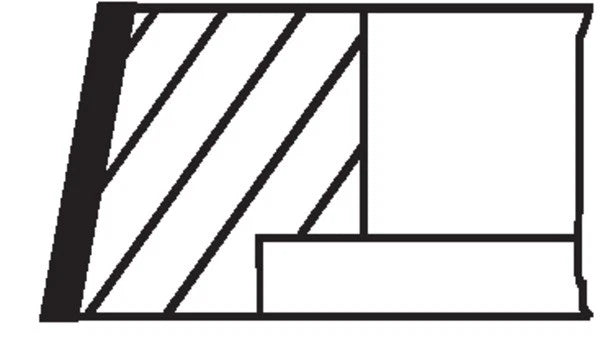 4710300724 MAHLE PISTON RING KIT 001 RS 00174 0V0