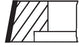 4710300724 MAHLE PISTON RING KIT 001 RS 00174 0V0