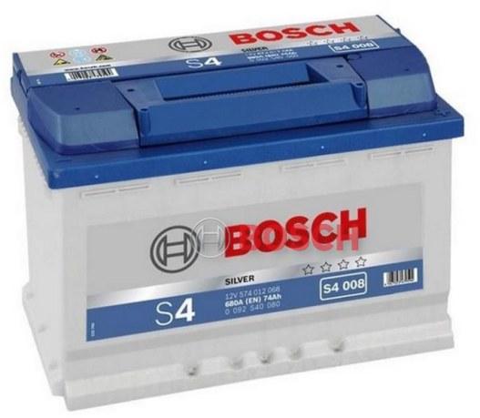 Batterie BOSCH S4 008 12V 74ah 680a