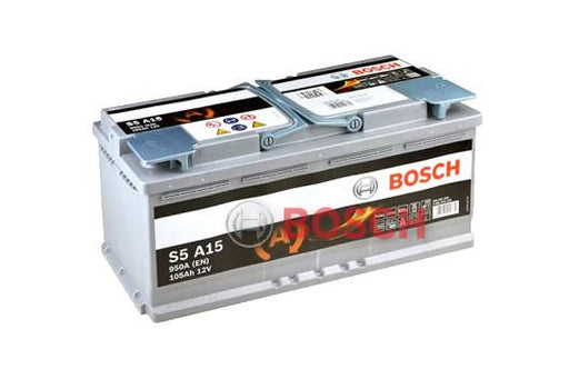 BOSCH S5 Batterie 0 092 S5A 150 12V 105Ah 950A B13 AGM-Batterie S5 A15, 12V  105AH 950A