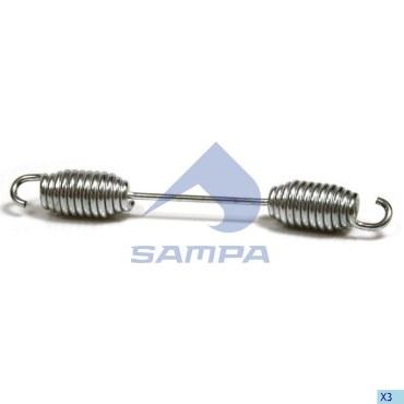 SAMPA SPRING BRAKE SHOE 268X34 070.124-SAJID Auto Online