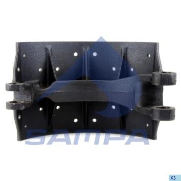SAMPA RENAULT BRAKE SHOE W/O LINING 080.448-SAJID Auto Online