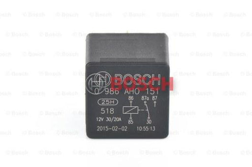 BOSCH 0986AH0151 RELAY 12V/30A/5P,MAIN CURRT-MB-SAJID Auto Online