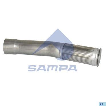 SAMPA FLEXIBLE PIPE, EXHAUST 100.258-SAJID Auto Online