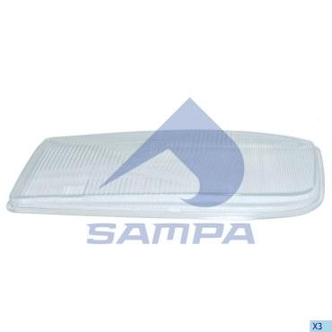 SAMPA ACTROS HEAD LAMP LENS LH 201.103-SAJID Auto Online