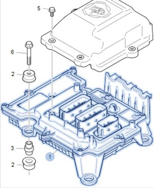 ELECTRONIC CONTROL UNIT (ECU) SCANIA 2829742