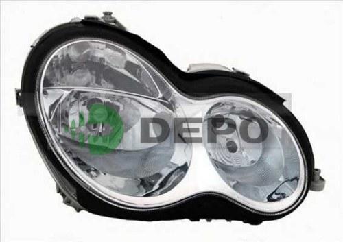 DEPO HEADLAMP RH W203-04-05/W/CRYSL 440-1141R-LD-EM-SAJID Auto Online