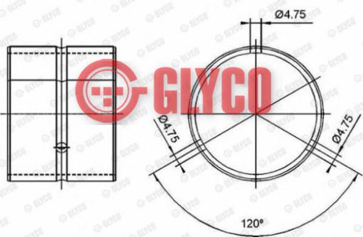 GLYCO VOLVO CON ROD BUSH TD100/100D 55-3509SEMI-SAJID Auto Online