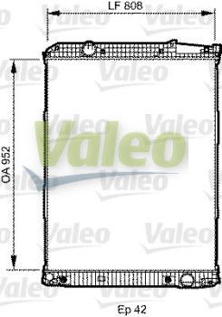 VALEO ACTROS RADIATOR MP2/MP3 733485-SAJID Auto Online