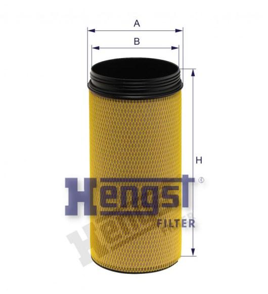 HENGST AIR FILTER ELMT(IN)-FH II E1024LS-SAJID Auto Online