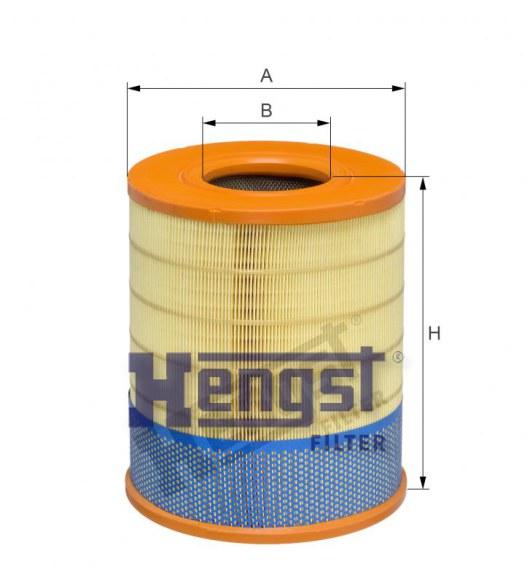 HENGST AIR FILTER ELMT-AXOR 2/ATEGO 3 E1028L-SAJID Auto Online