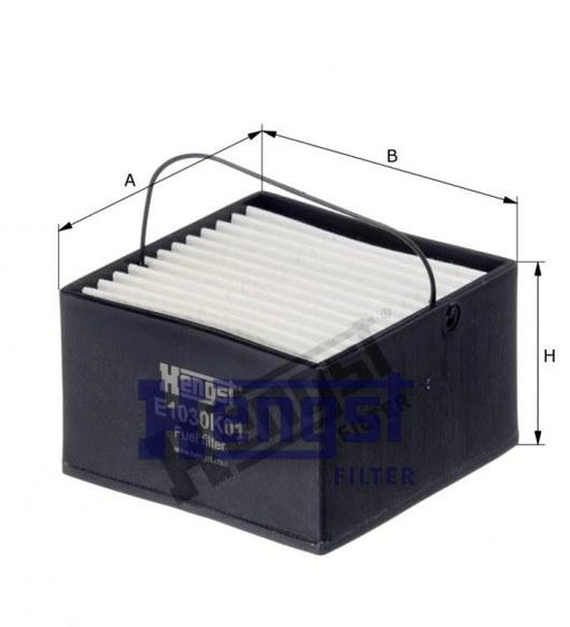 HENGST FUEL FILTER ELMT-MAN(TGA) E1030K01-SAJID Auto Online