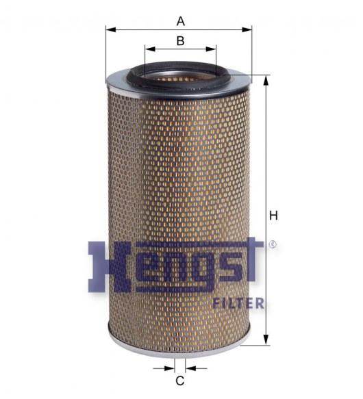 HENGST AIR FILTER ELMT-SK/NG/UNIMOG E115L-SAJID Auto Online