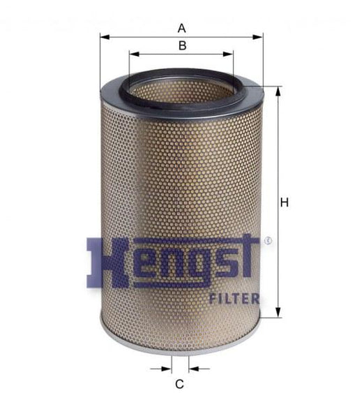 HENGST AIR FILTER ELMT-SK/MK/NG/O404 E118L02-SAJID Auto Online