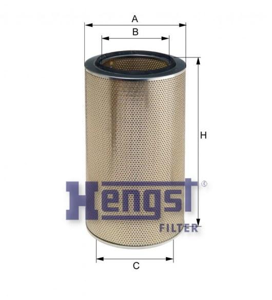 HENGST AIR FILTER ELMT-EUROTRAKKER E119L74-SAJID Auto Online