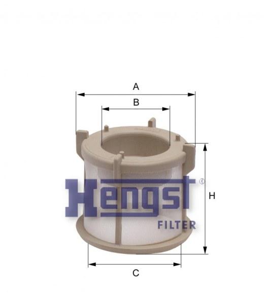 HENGST FUEL FILTER ELMT-MAN(TGX) E11S03D65-SAJID Auto Online