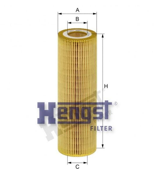HENGST OIL FILTER ELMT-SCANIA(PGRT) E123H01D194-SAJID Auto Online