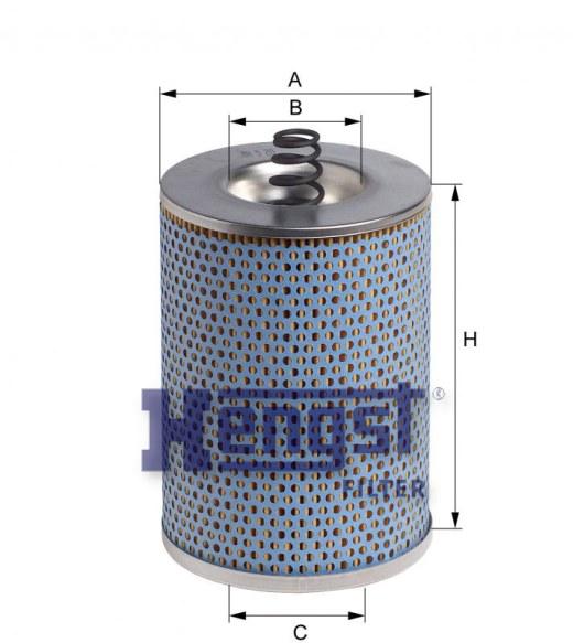 HENGST OIL FILTER ELMT W/SEAL-MK/SK E174HD11-SAJID Auto Online