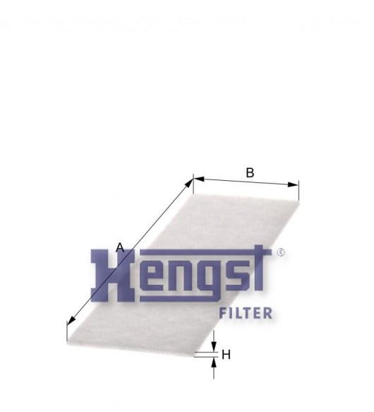 HENGST CAB AIR POLLEN FILTER-ACT(MP1) E1904LI-SAJID Auto Online