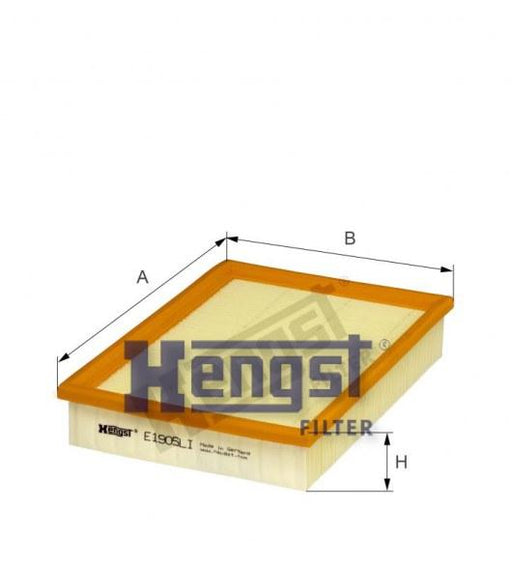 HENGST CAB AIR POLLEN FILTER-F12/FL12 E1905LI-SAJID Auto Online