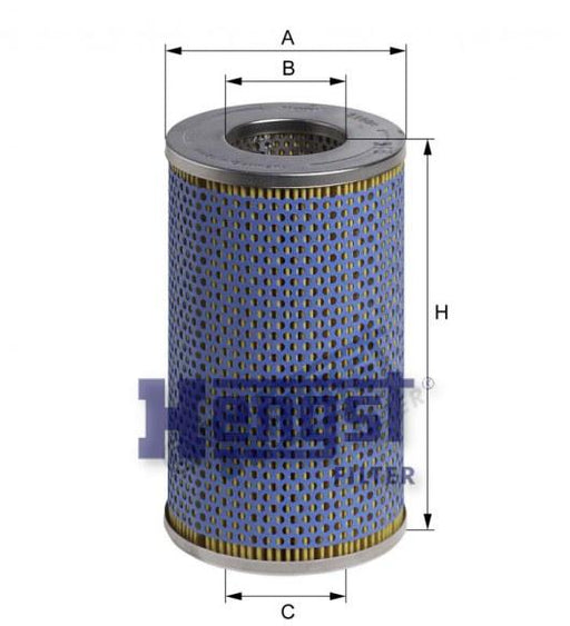 HENGST OIL FILTER ELMT-MB(NG)UNIMOG E198HD09-SAJID Auto Online