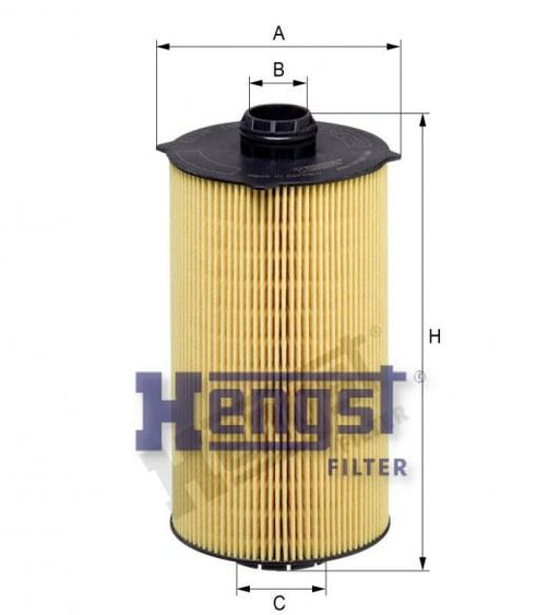 HENGST OIL FILTER ELMT-IVECO(STRALIS) E213HD300-SAJID Auto Online