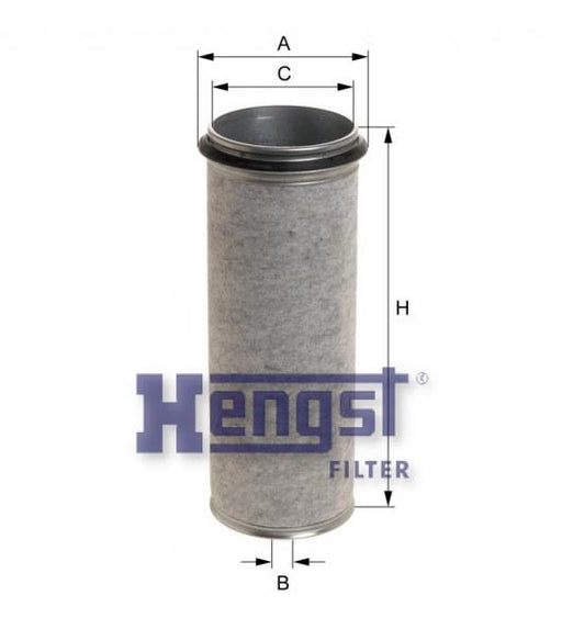 HENGST AIR FILTER ELMT(IN)-M2000 E214LS-SAJID Auto Online