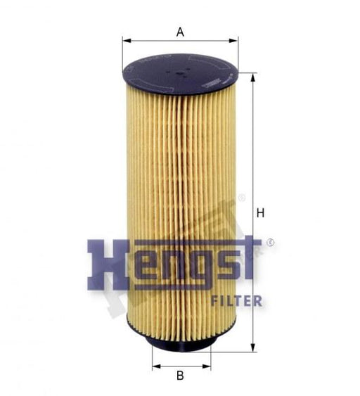 HENGST OIL FILTER ELMT-SCANIA(PGRT) E21HD361-SAJID Auto Online