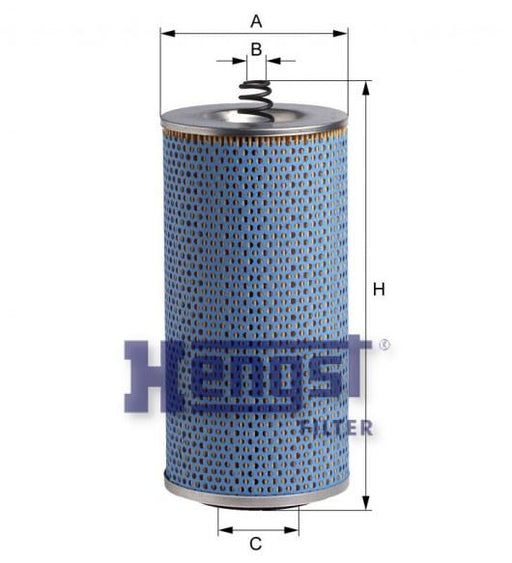 HENGST OIL FILTER ELMT W/SEAL-MK/SK E251HD11-SAJID Auto Online
