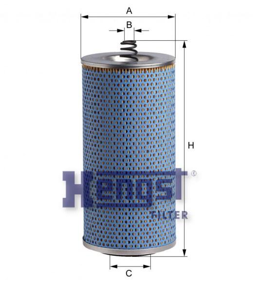 HENGST OIL FILTER ELMT W/SEAL-MK/SK E251HD11-SAJID Auto Online