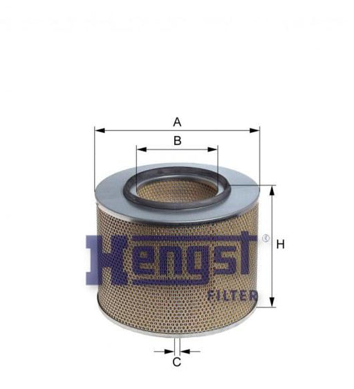 HENGST AIR FILTER ELMT-SK/MK/NG/LK E273L-SAJID Auto Online