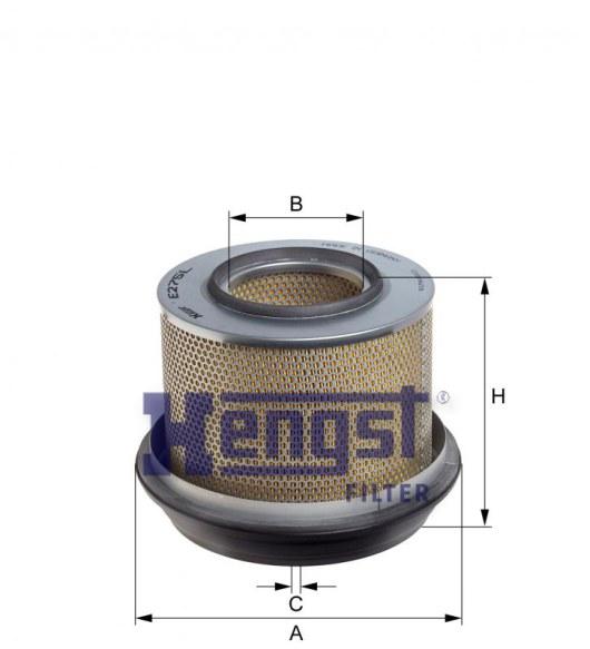 HENGST AIR FILTER ELMT-MB(NG/MK) E275L-SAJID Auto Online