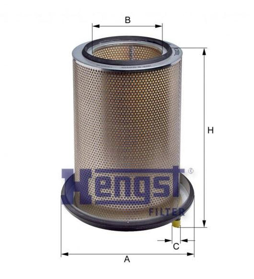 HENGST AIR FILTER ELMT-MB(SK/NG) E284L-SAJID Auto Online