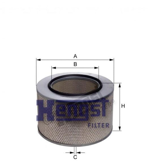 HENGST AIR FILTER ELMT-ACTROS(MP2/3) E297L-SAJID Auto Online