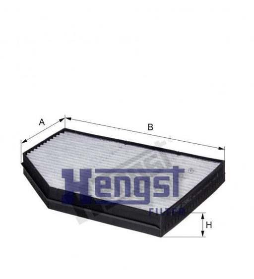 HENGST CAB AIR CARBON FILTER-ACT(MP4) E2986LC-SAJID Auto Online