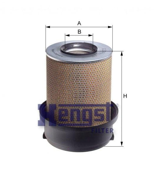 HENGST AIR FILTER ELMT-ACTROS(MP2/3) E314L-SAJID Auto Online