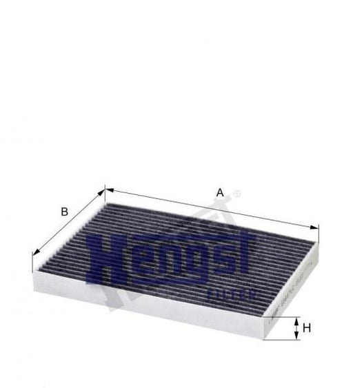 HENGST CAB AIR CARBON FILTER-FH II E3937LC-SAJID Auto Online