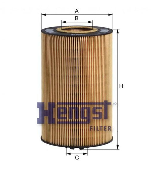 HENGST OIL FILTER ELMT-MAN(TGA) E422HD86-SAJID Auto Online