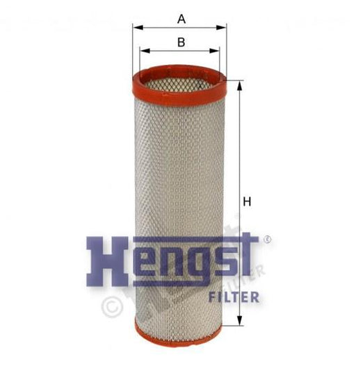 HENGST AIR FILTER ELMT(IN)-KERAX E454LS-SAJID Auto Online